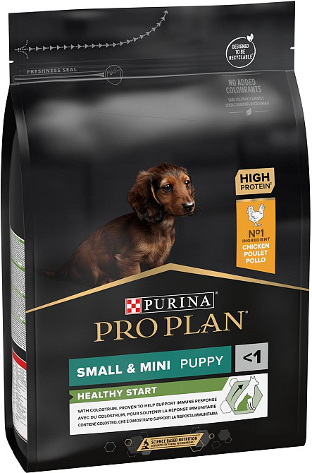 Сухой корм Pro Plan Small & Mini Puppy Healthy Start для щенков мелких пород с курицей 3 кг Винница - изображение 1