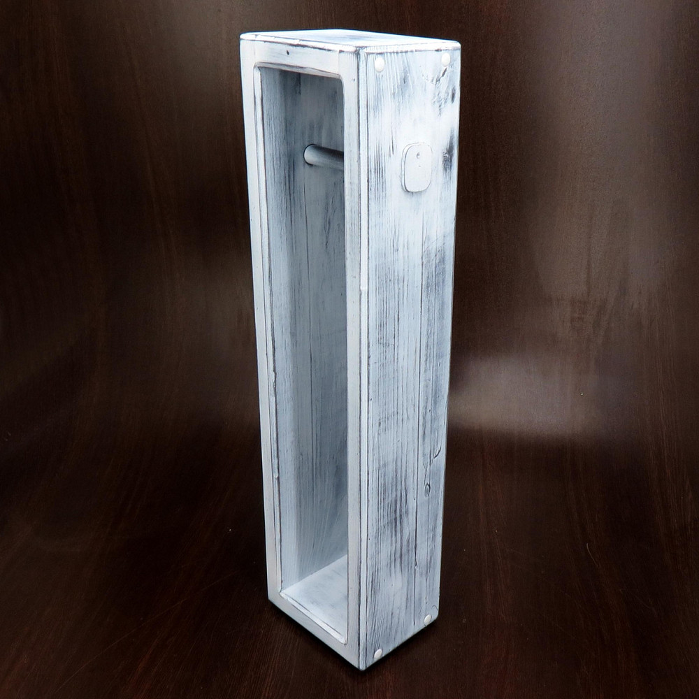 Тримач для туалетного паперу "Аурум" шеббі Миколаїв - фото 4