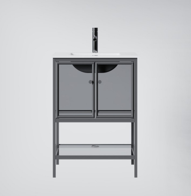 Тумба напольная металическая с умывальником AVKO RGF1841 60х46х85 см (2112401112) Киев - изображение 3