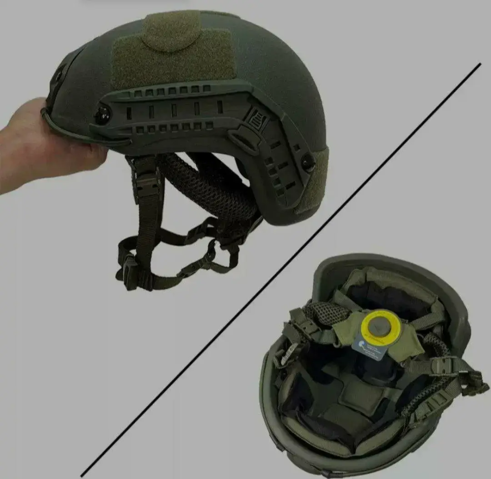 Захисний кевларовий шолом Fast Team Wendy Aholdtech F-S02 IIIA Оливковий, S Вінниця - фото 2