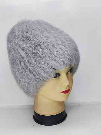 Шапка женская меховая сноп Дарья Светло Серый Харьков