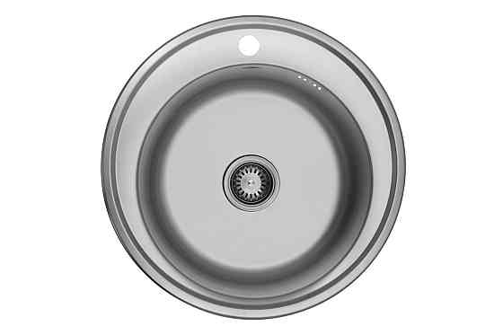 Кухонная мойка с нержавеющей стали Kroner KRP Satin - 510 (0.8 мм) Киев