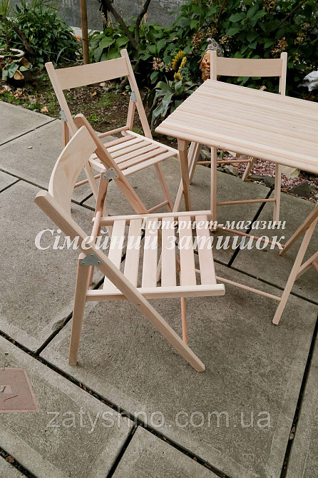 Складная деревянная мебель из бука Киев - изображение 4