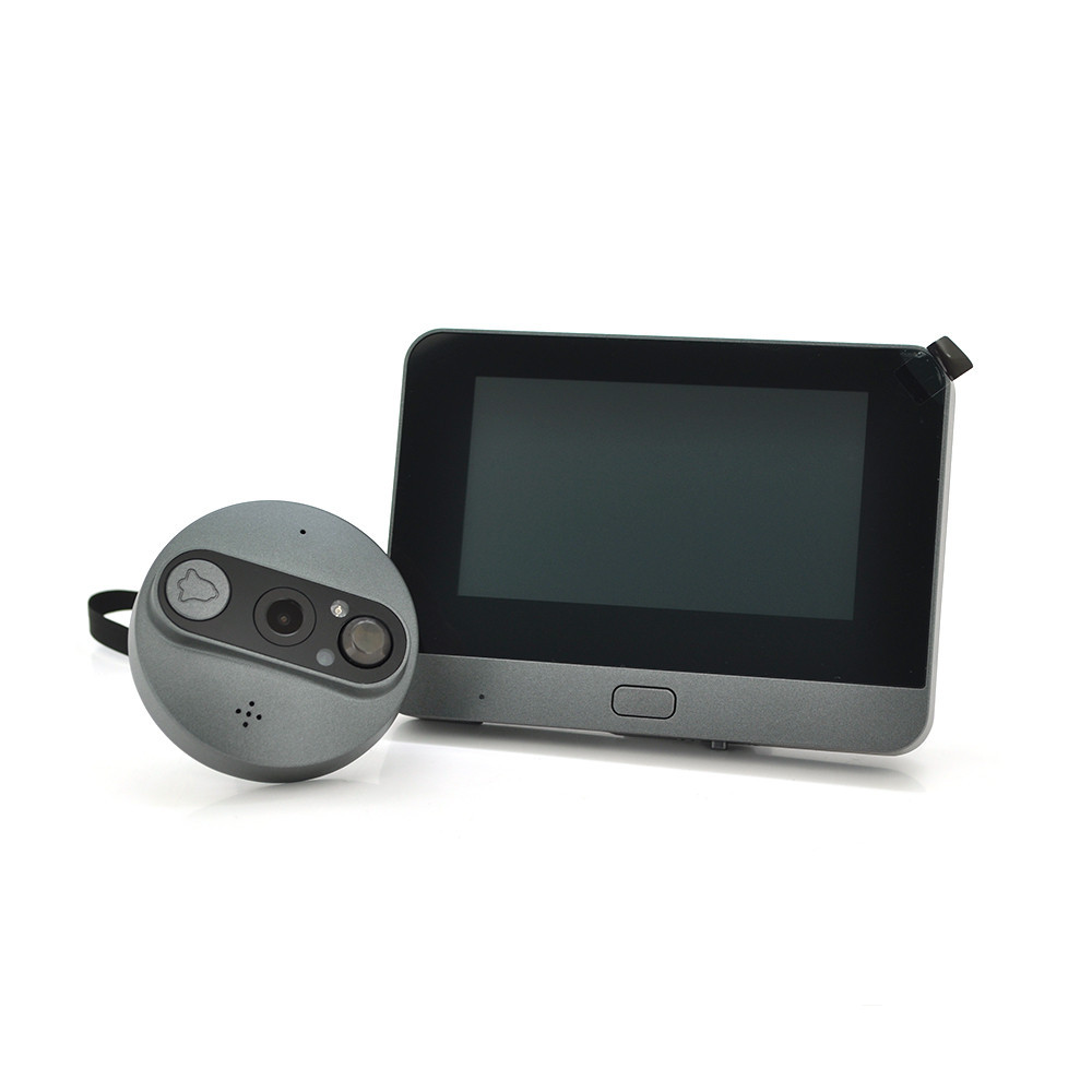 WiFi видеодомофон YOSO EYE1MPM43 с дисплеем, памятью и звонком на батареях (удаленный просмотр APP Tuya smart) Киев - изображение 2