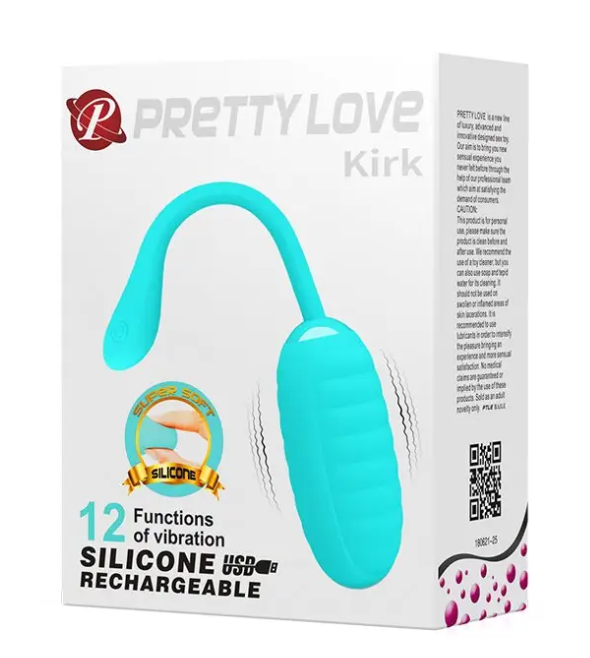 Виброяйцо серии Pretty Love - Kirk с 12 различными функциями вибрации Sex Aura Киев - изображение 10