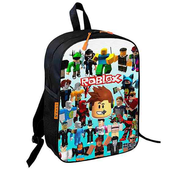Набір дитячий Роблокс «Roblox» рюкзак 36х27см сумка-бананка, кружка з принтом для хлопчика (01578) Київ