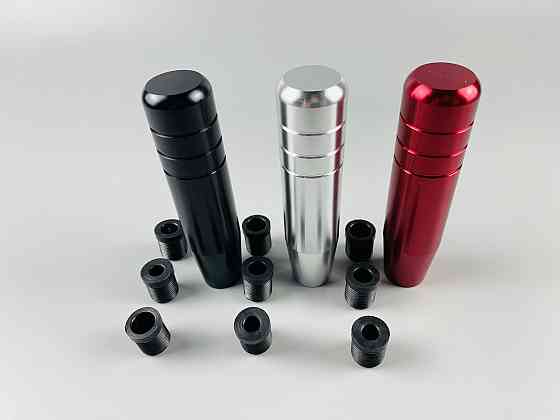 Насадка на ручку кпп наконечник чорний, ручка на коробку передач рукоятка важеля КПП і 3 штуцери Мукачево