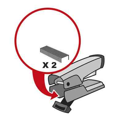 Степлер Maped ADVANCED METAL, металлический, 25л., (скобы 24/6, 26/6), тем (MP.354511) Винница