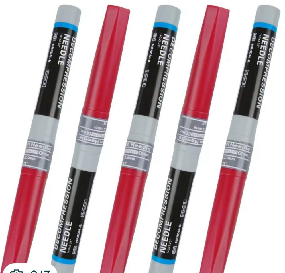 Декомпрессионная игла 14g с катетером. Харьков - изображение 2