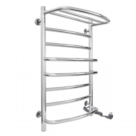 Электрический полотенцесушитель Laris Евромикс П8 500Х800 Э с полкой (правое подкл.) Киев - изображение 2