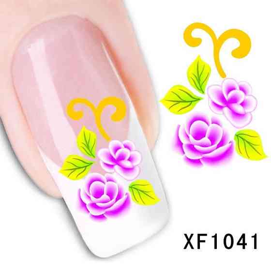 Наклейки для ногтей XF1041 Киев