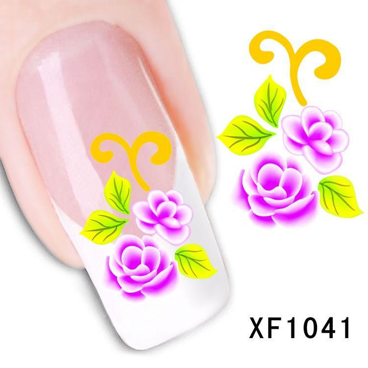 Наклейки для ногтей XF1041 Киев - изображение 1