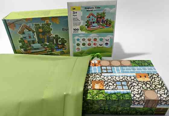 Магнитный конструктор Майнкрафт, конструктор Майнкрафт. Харків