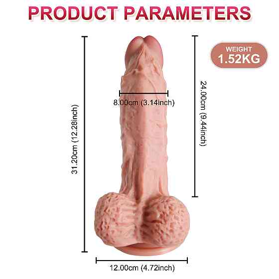Фаллоимитатор “Big fat dick” Sex Aura Киев