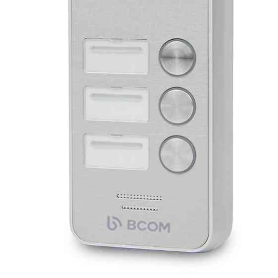 Відеопанель BCOM BT-403HD Silver на 3 абоненти Київ