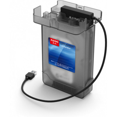 Карман внешний Maiwo K104A USB 3.0 - SATA III, с блоком питания 12В/2А (K10435) Винница - изображение 4