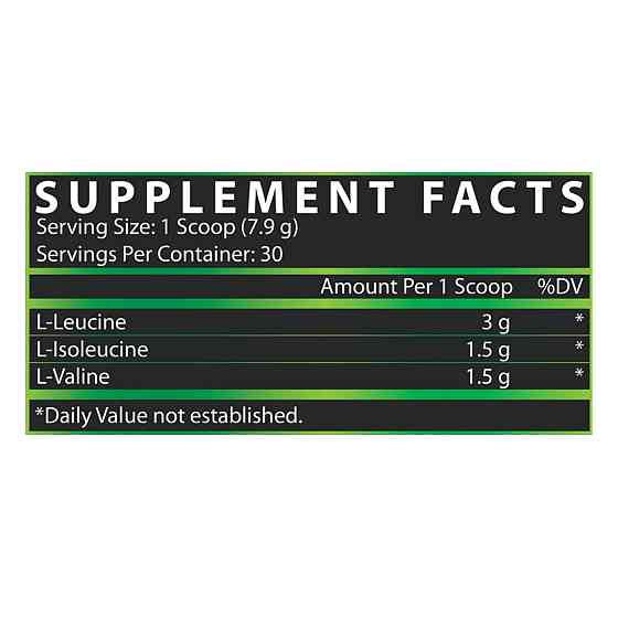 BCAA 6000 - 237g Green Apple Киев