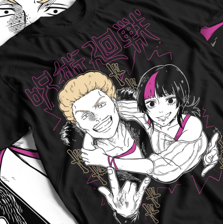 Футболка для мальчика аниме Магическая битва оверсайз (рост от 165 до 180 ) Черний AnimeJ0564m Днепр