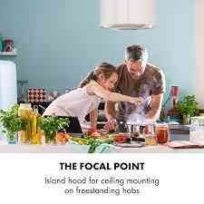 Витяжка острівна Klarstein Barett Island (Німеччина) Рівне