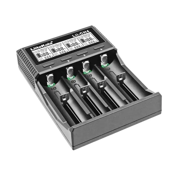 Зарядное устройство LiitoKala Lii-CH4 LCD Type-C (Li-ion IMR LiFe NiMH) (на 4 аккумулятора) Киев - изображение 3