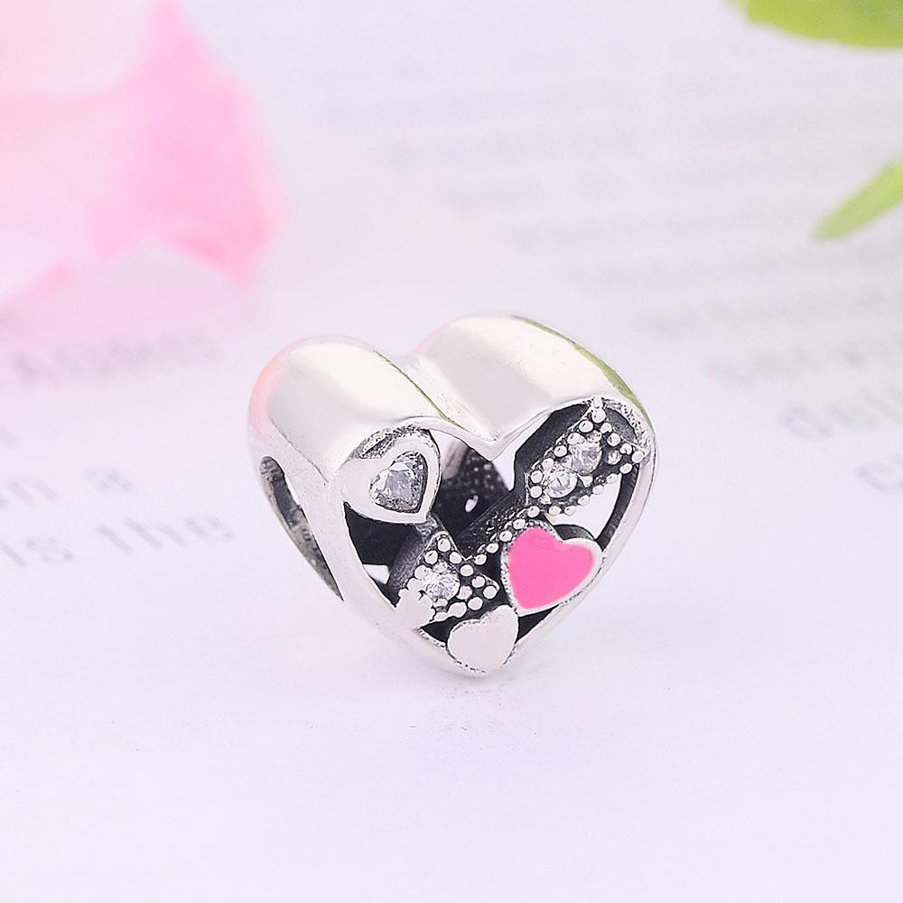 Серебряный шарм Пандора  