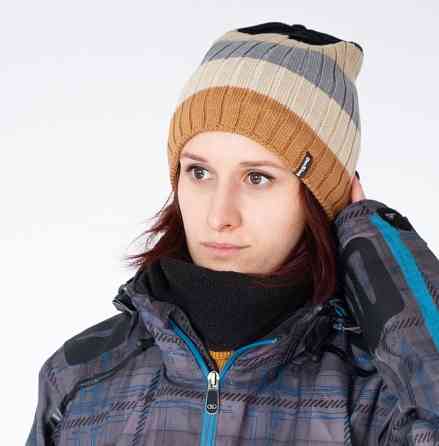 Водонепроницаемая туристическая шапка Dexshell Beanie Gradient (56-58см) Песочный Киев