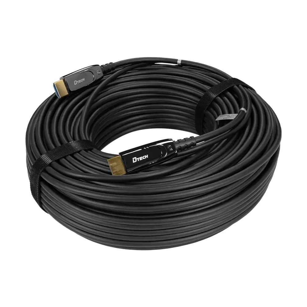Кабель оптичний HDMI 2.1 20m Dtech DT-HOF8020 (74-00103) Київ - фото 8