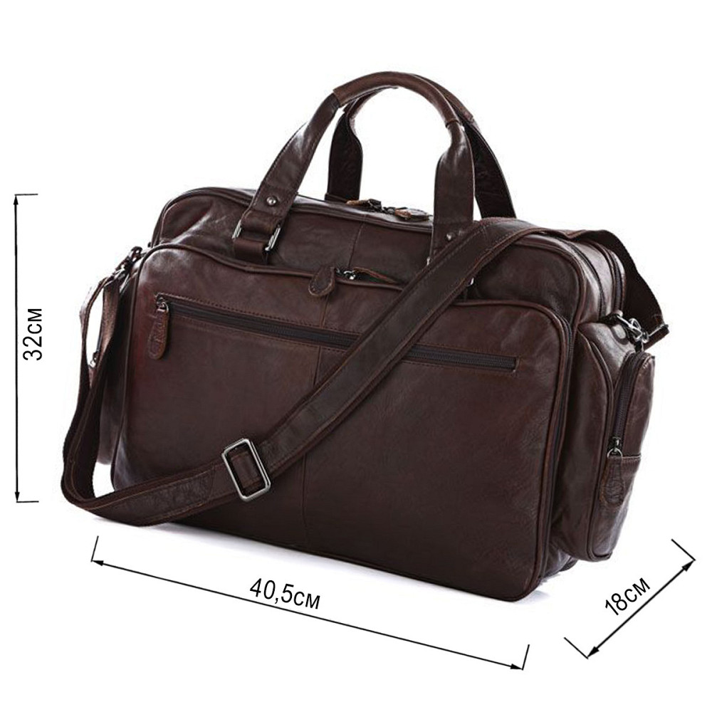 Сумка дорожня Коричнева (Vintage) Київ - фото 17