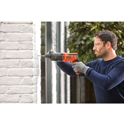 Перфоратор Black&amp;Decker SDS-Plus, 650 Вт, 1.6 Дж, 3 режими, кейс, 3.57 кг (BEHS01) Вінниця - фото 2