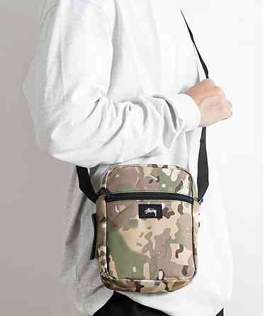 Сумка через плечо Stussy 19x16 камуфляж Запоріжжя