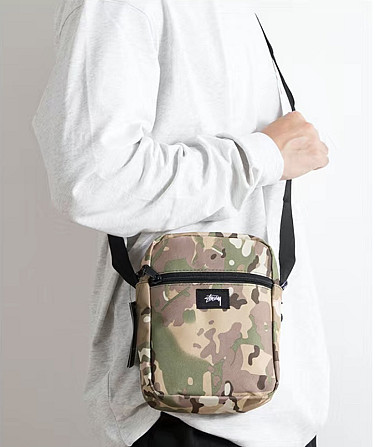 Сумка через плечо Stussy 19x16 камуфляж Запоріжжя - фото 3