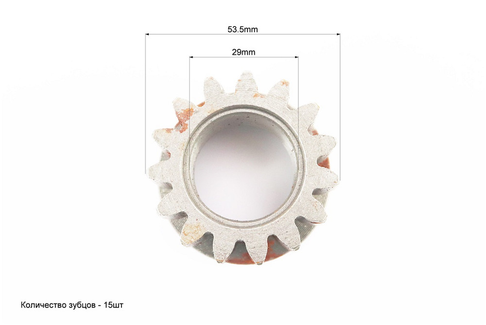 Шестерня диференціала ведуча 101-2 Z-15 (можливий наліт) Київ - фото 3