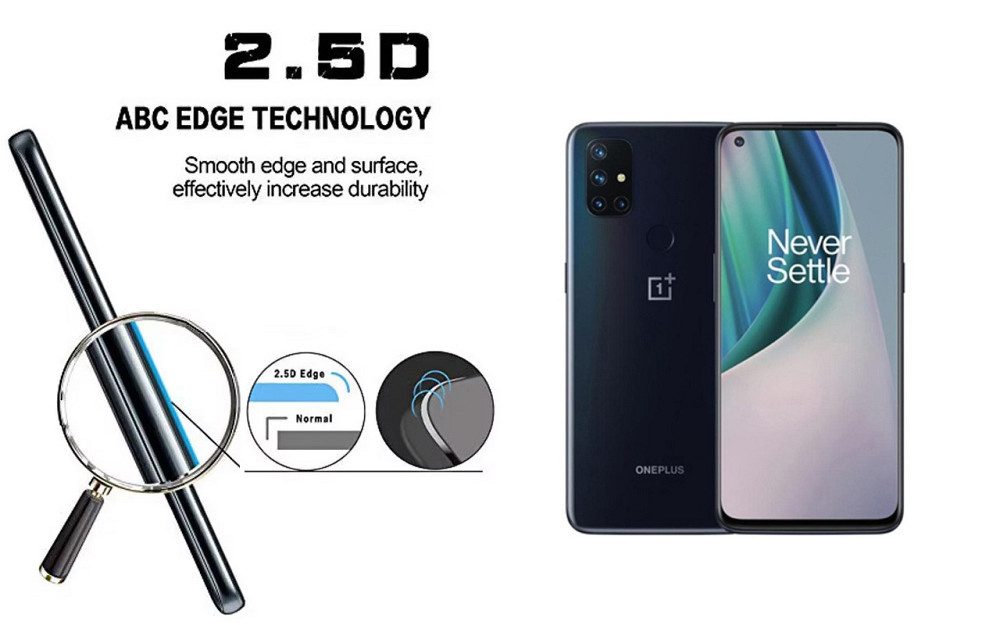 Захисне скло ArmorGlass для OnePlus Nord N10 – стійке до подряпин та ударів Київ - фото 2