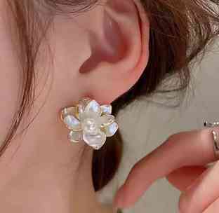 Серьги женские Лотосы Киев