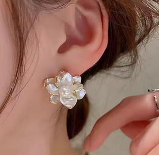 Серьги женские Лотосы Киев - изображение 2