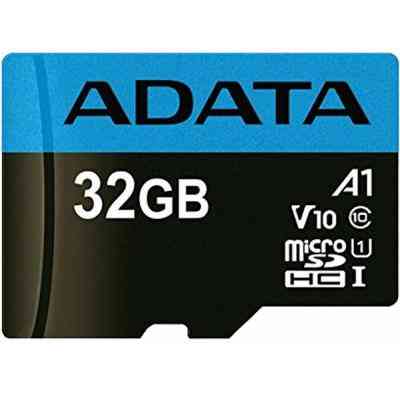 Карта памяти ADATA 32GB microSD class 10 UHS-I A1 Premier (AUSDH32GUICL10A1-RA1) Винница