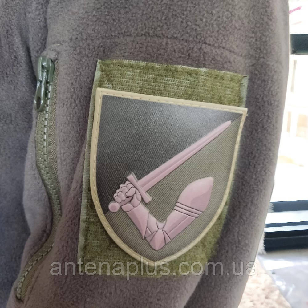 Рука з мечем 117-та ОМБр шеврон / патч олива Київ - фото 3