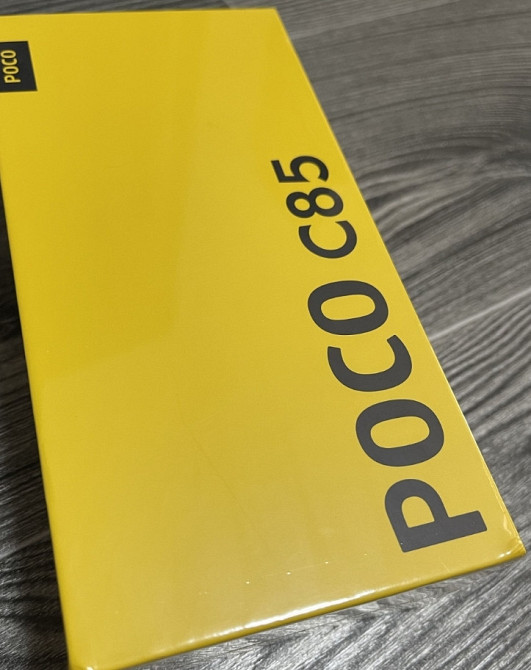 POCO C85 6/128GB NFC Black Новый в пленке! Глобальная версия. Харьков - изображение 4
