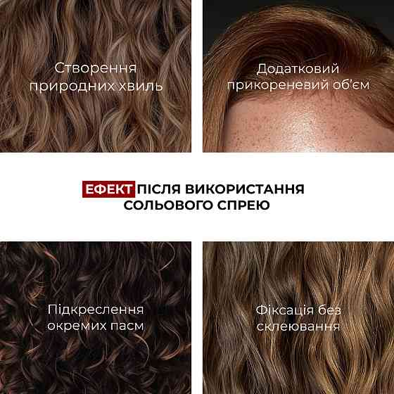 Солевой текстурирующий спрей для волос Hydrating Salt Volume Hair Spray Hillary 100 мл Киев