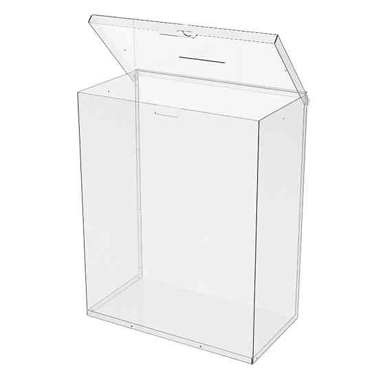 Ящик EKOSTAR с замком для пожертвований и сбора денег 400x220x500. Объем 44 литра Киев