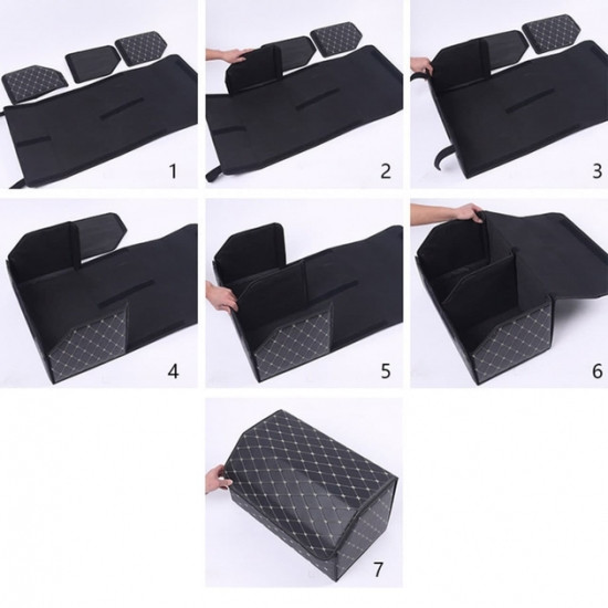 Органайзер у багажник автомобіля на дві секції Grand 55 см Вінниця - фото 3