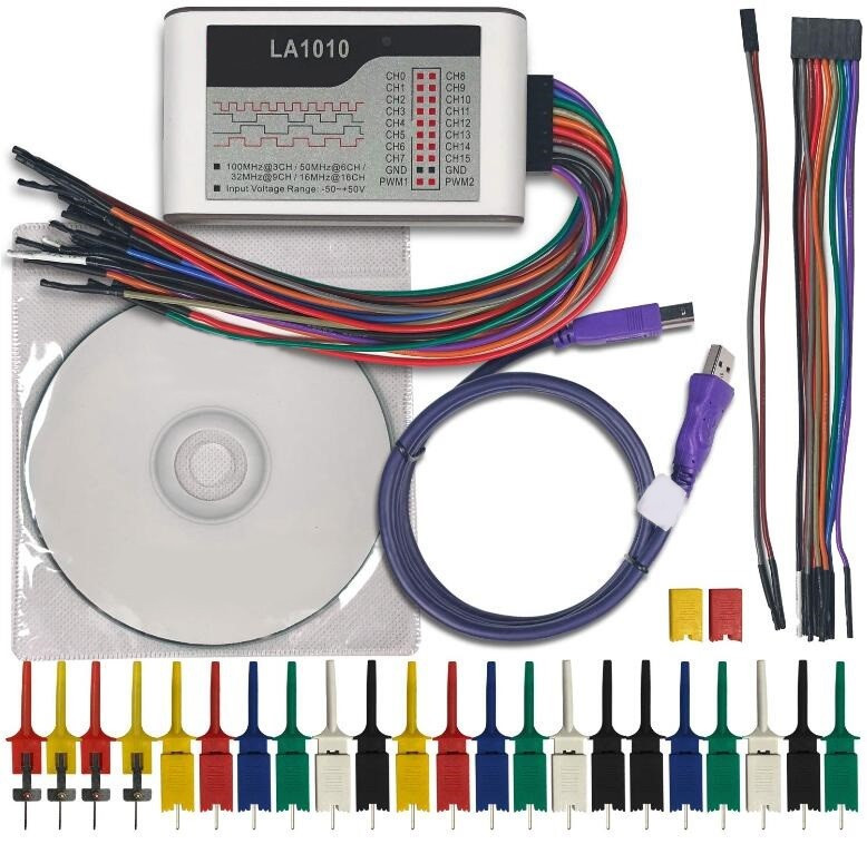 Логічний аналізатор Kingst LA1010 для Arduino 16-канальний Київ - фото 5