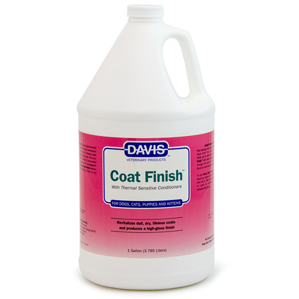 Davis Coat Finish ДЭВИС КОУТ ФИНИШ средство для восстановления шерсти у собак и котов, спрей Киев - изображение 1