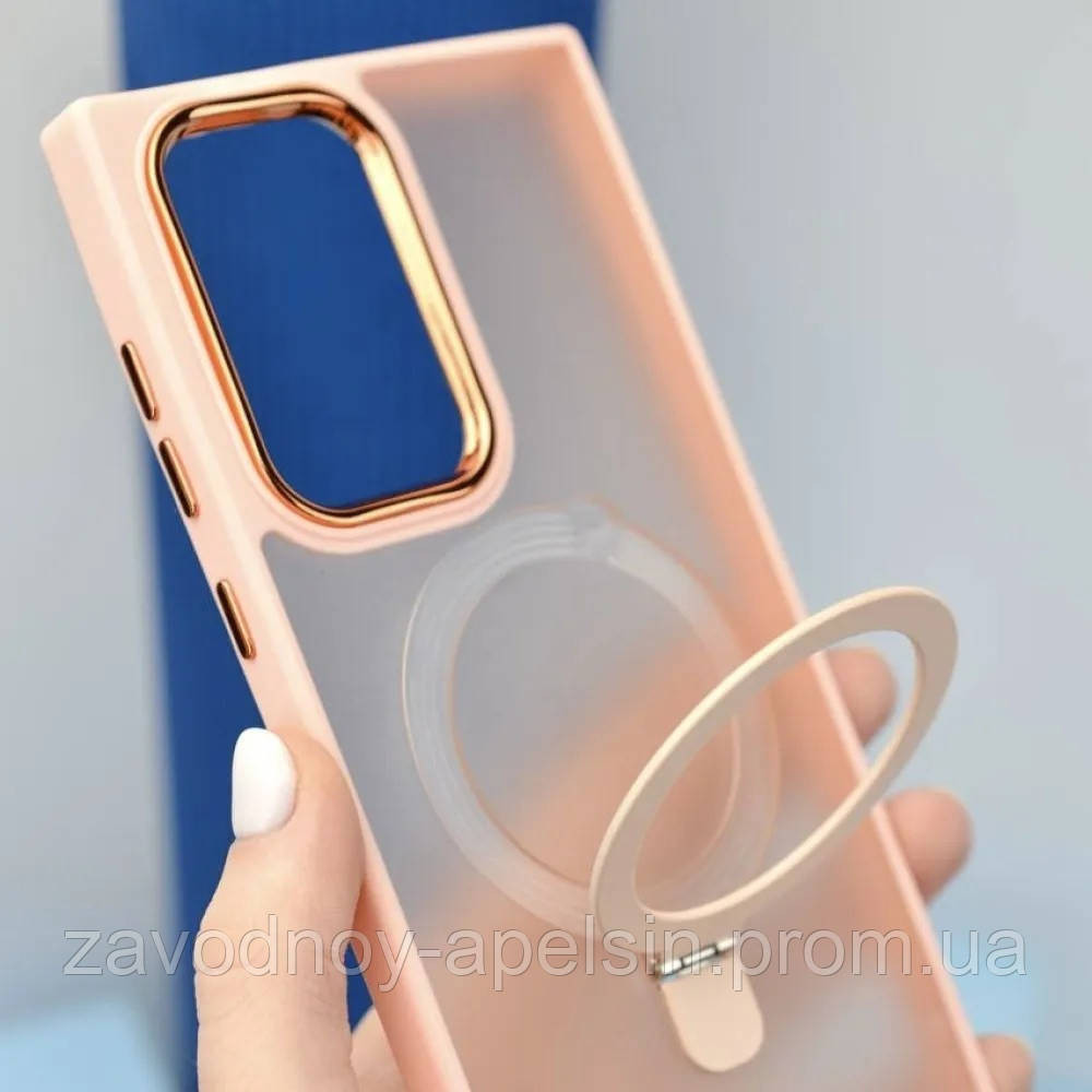 Samsung S23 Ultra S918 Матовый чехол Откидной магсейф (TPU+PC) Одесса - изображение 3