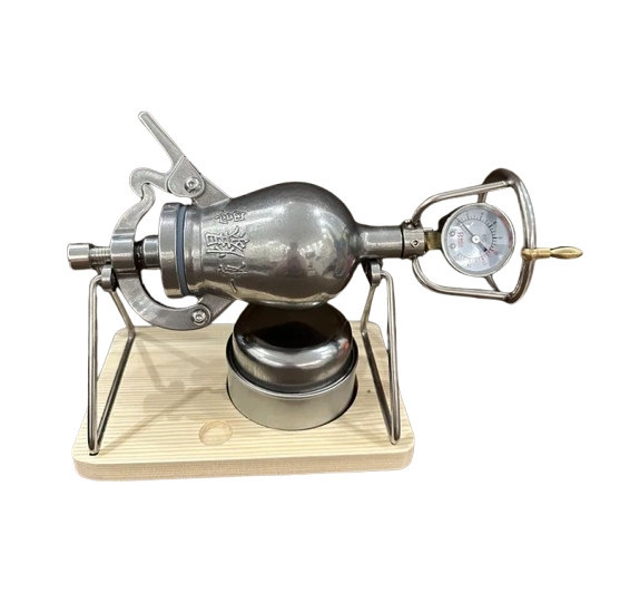 Мини-машина пушка для попкорна из нержавеющей стали Серебристый Киев - изображение 1