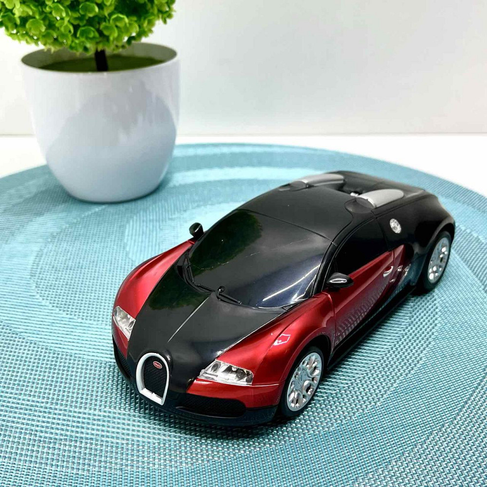 Машинка bugatti veyron на радіокеруванні Автосвіт масштаб 1:18 Чорна з червоним (AR-2319) Чернігів - фото 7