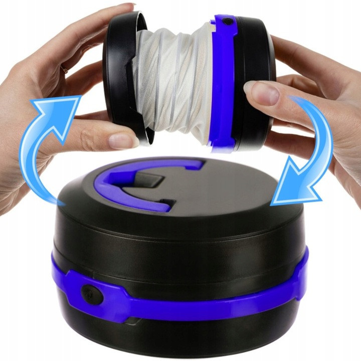 Туристический Фонарь складной 60 люмен 2в1 с ручкой Trizand (18312) Нововолынск - изображение 5