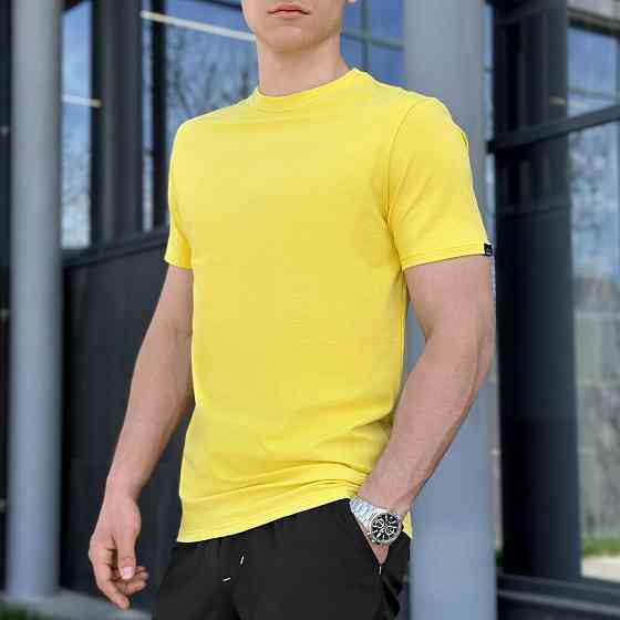 Чоловіча футболка жовта Pobedov Peremoga Київ