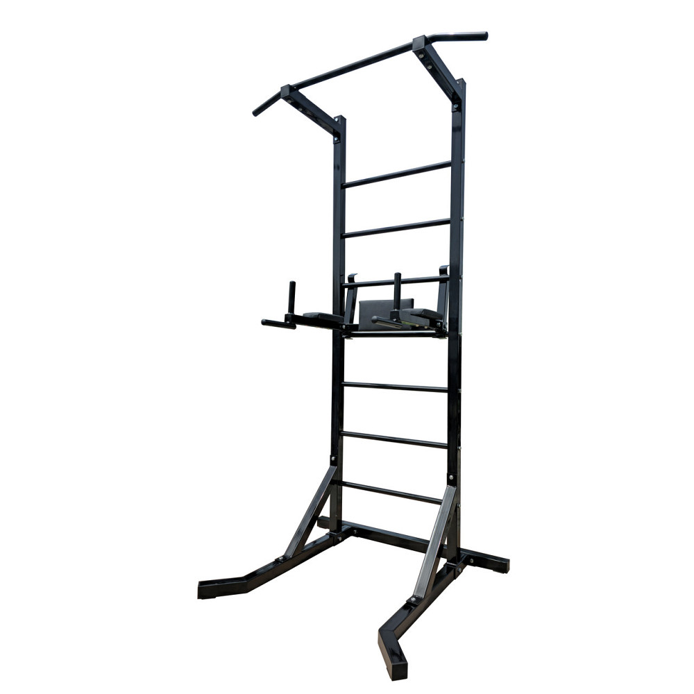 Турник + пресс + брусья напольная стойка 50х50 мм KZ-832 Черный Спортивные стенки и турники для дома разборная Киев - изображение 6