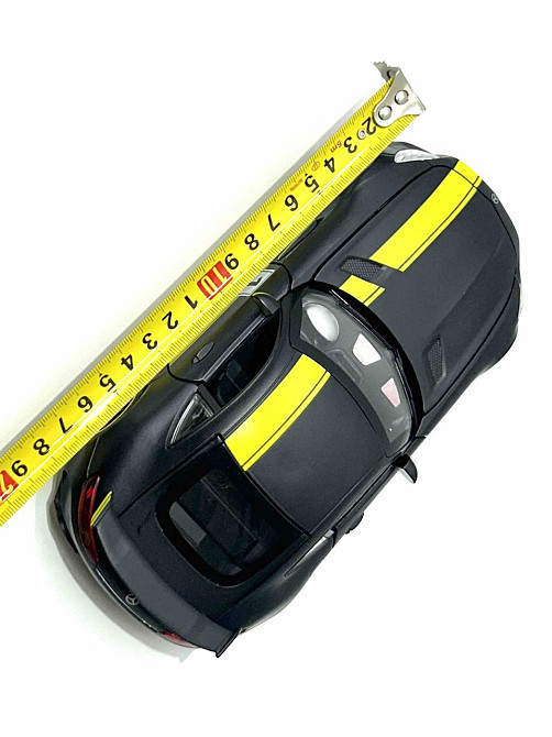 Машина Автосвит Mercedes SL-class инерционная открываются двери капот багажник 20см Черная с желтым (AP-1840) Чернигов - изображение 3